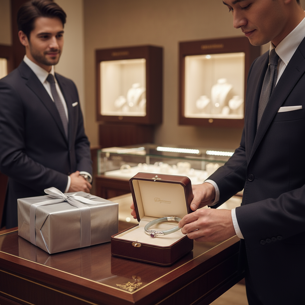 Bracciale in Giada Jadeite Grado A e Argento 925 – Verde Myanmar